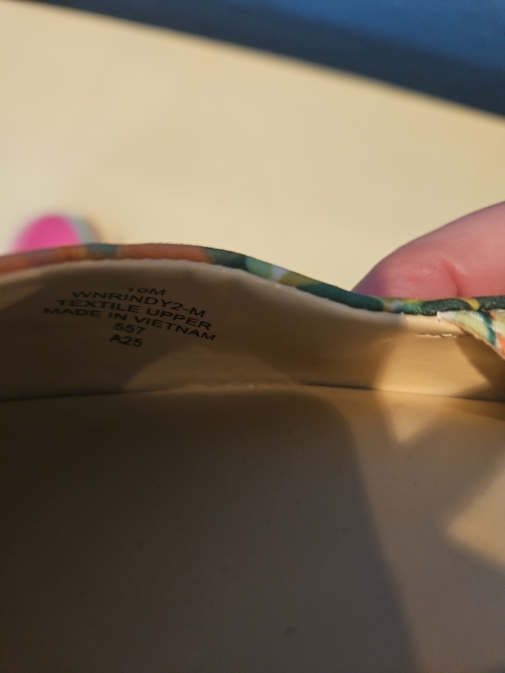 Nine West Pink Floral Slingback Pointed-Toe Kitte Heel New No Box - Picture 7 of 7